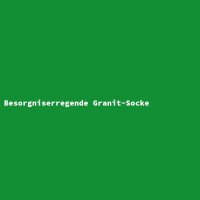 Besorgniserregende Granit-Socke