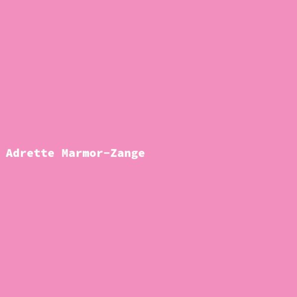 Adrette Marmor-Zange
