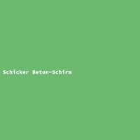 Schicker Beton-Schirm
