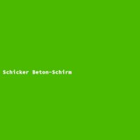 Schicker Beton-Schirm