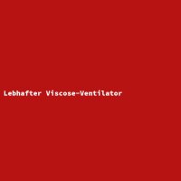 Lebhafter Viscose-Ventilator