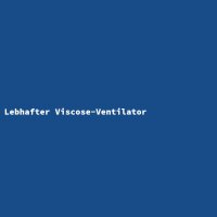 Lebhafter Viscose-Ventilator