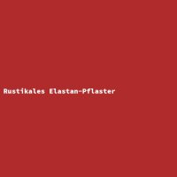 Rustikales Elastan-Pflaster