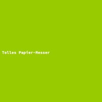 Tolles Papier-Messer