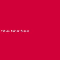 Tolles Papier-Messer