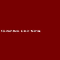 Geschmeidiges Leinen-Tanktop