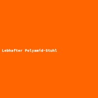 Lebhafter Polyamid-Stuhl