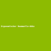 Ergonomischer Baumwolle-Akku