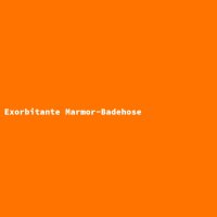 Exorbitante Marmor-Badehose